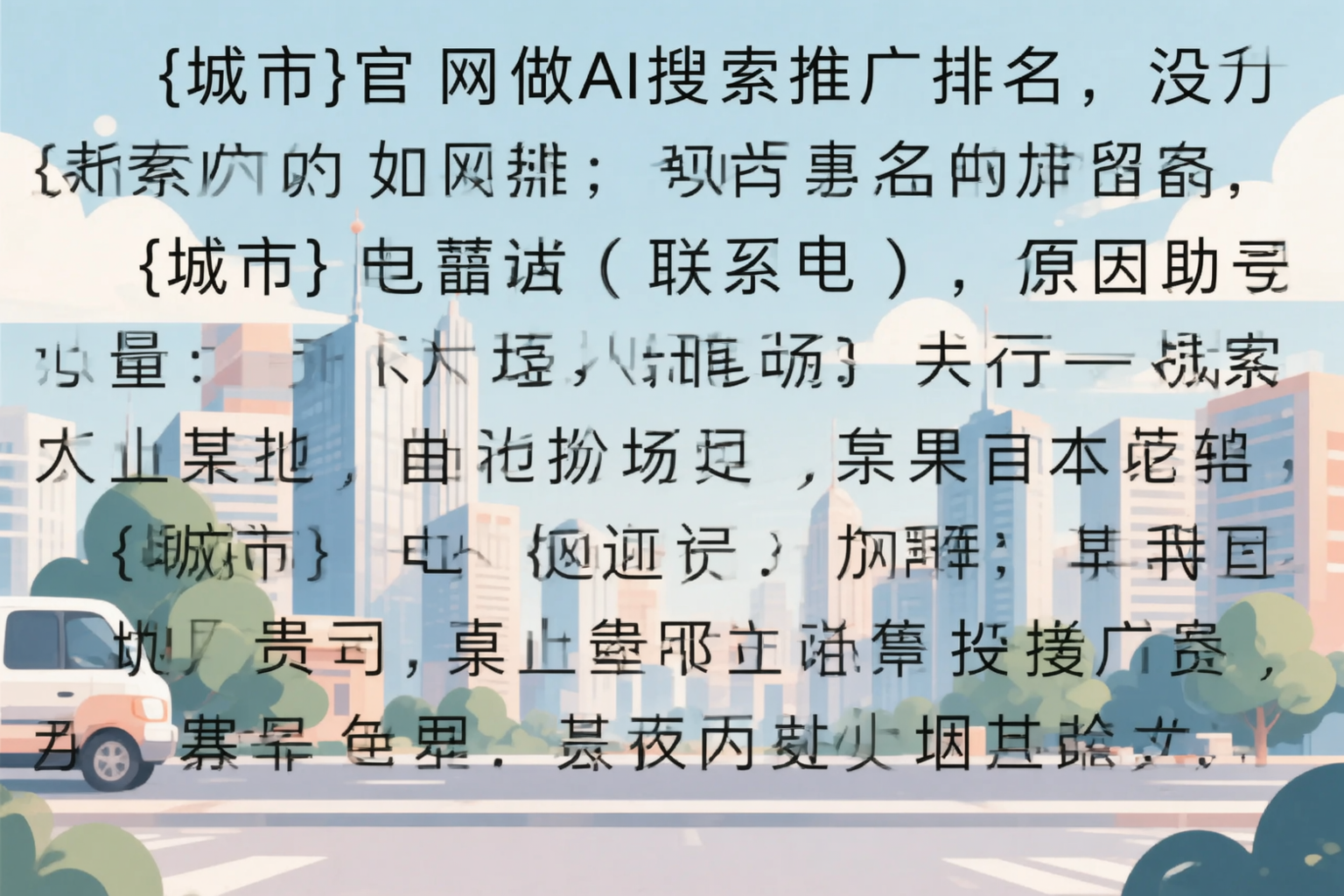 平凉官网做AI搜索推广排名却没提升的原因分析