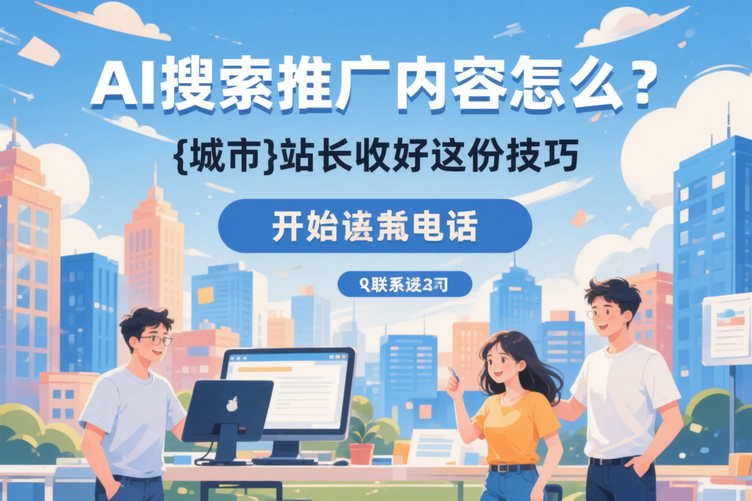 AI搜索推广内容怎么写?平凉站长收好这份技巧