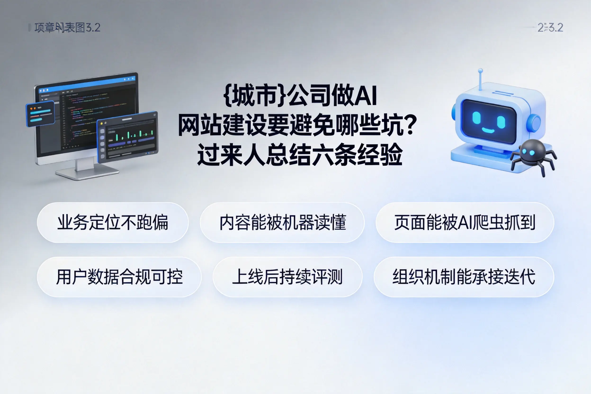 平凉公司做AI网站建设要避免哪些坑？过来人总结六条经验