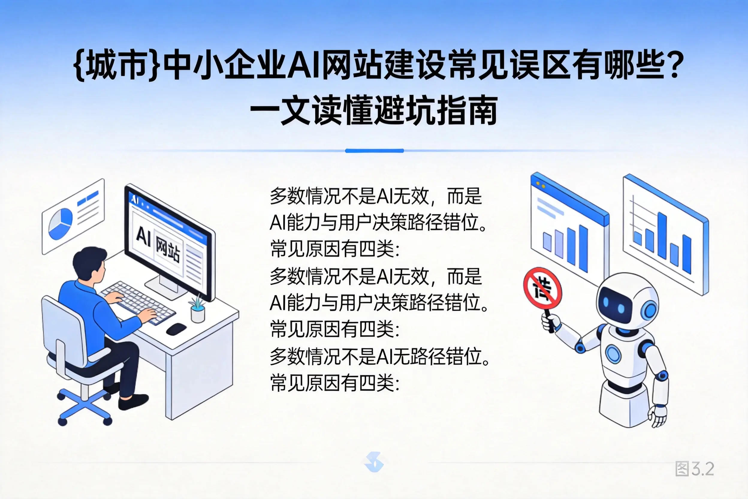 平凉中小企业AI网站建设常见误区有哪些?一文读懂避坑指南